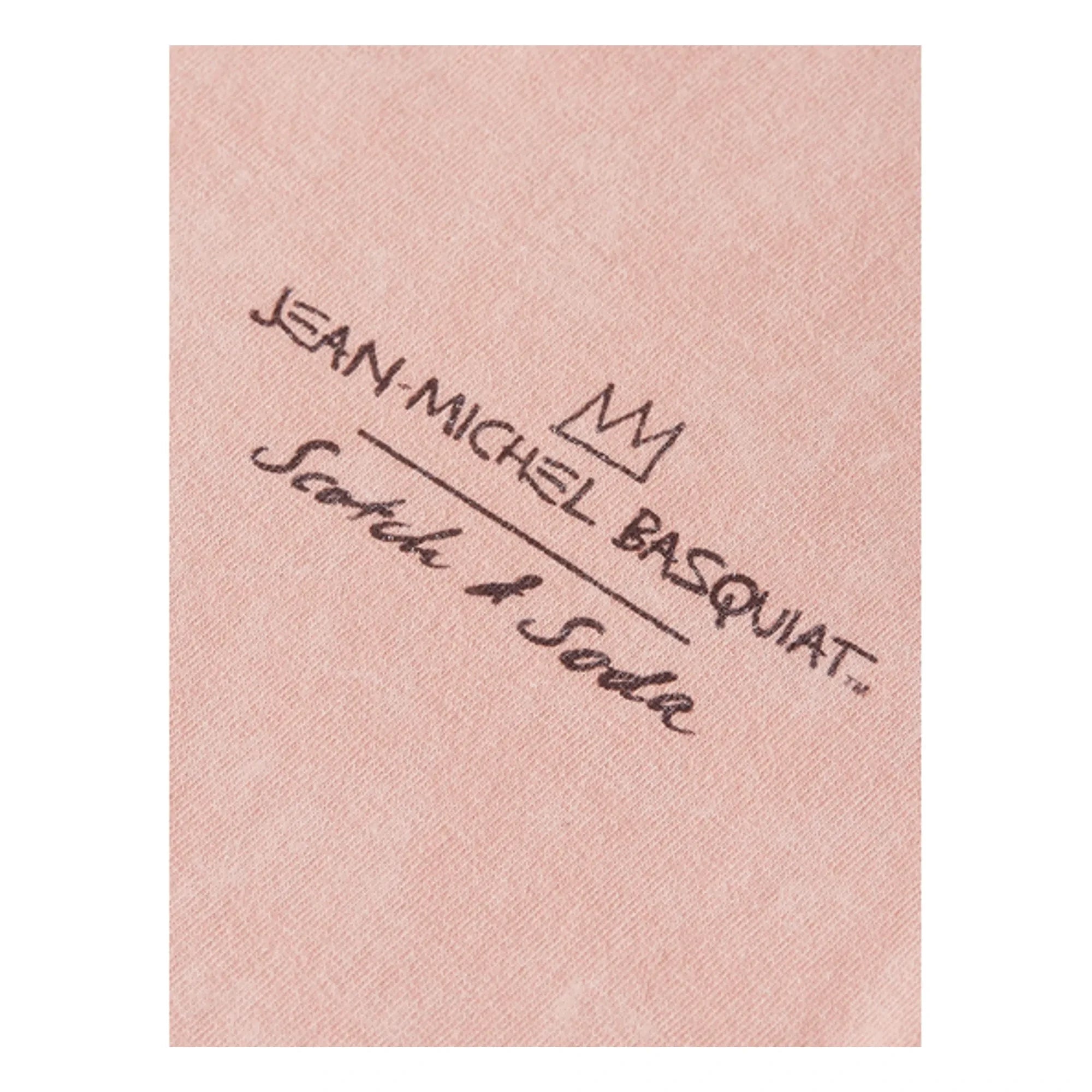 Scotch & Soda - Basquiat Artwork T-Shirt | Light Pink