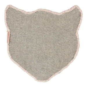 Doing Goods - Pembe leopar başlı yün halı | Pembe