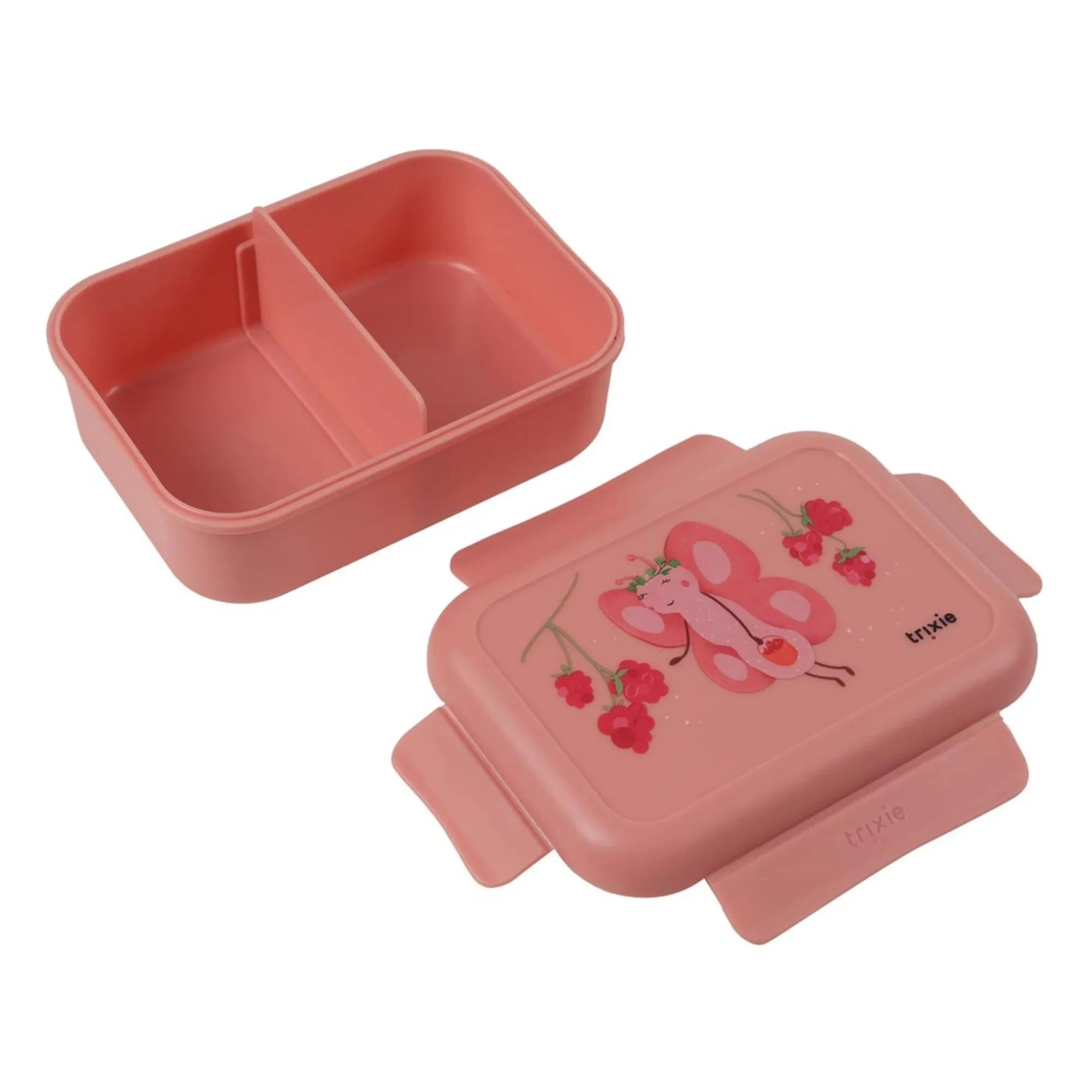 Trixie - Yemek Kutusu Klipsleri Fruit fairy Mrs. Butterfly | Pembe