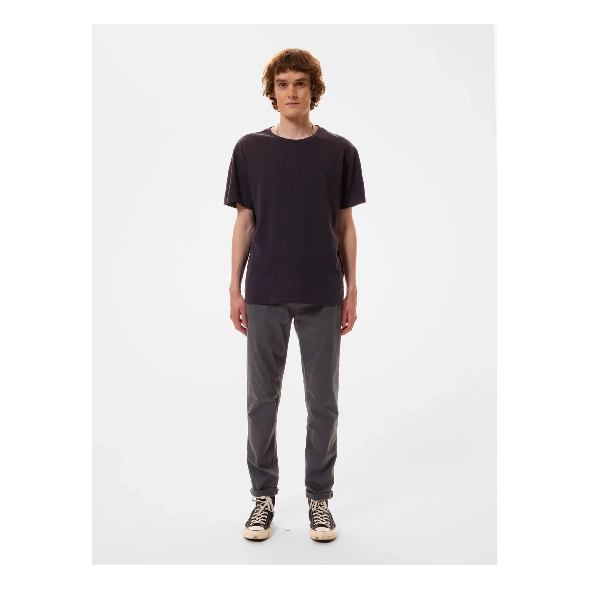 Nudie Jeans - Roffe Tişört | Siyah