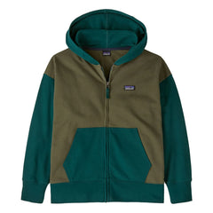 Patagonia - Organik Pamuklu Tam Fermuarlı Sweatshirt | Yeşil