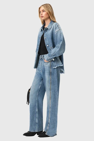 AllSaints barrel kadın jean FRANKIE