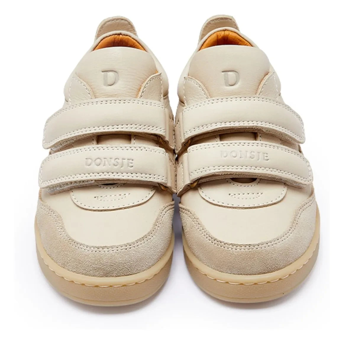 Donsje - Kesio Süet Çizik Sneaker | Krem