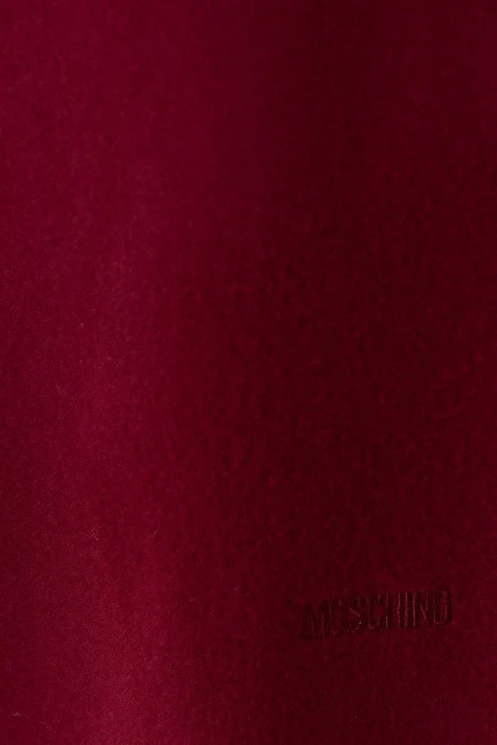 Moschino erkek yün atkı merinos yününden