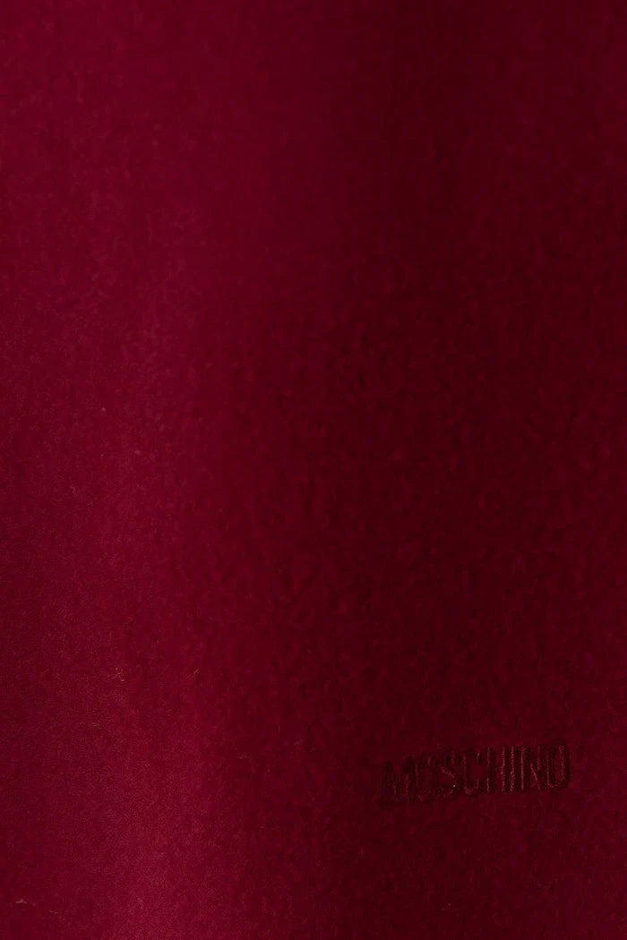 Moschino erkek yün atkı merinos yününden