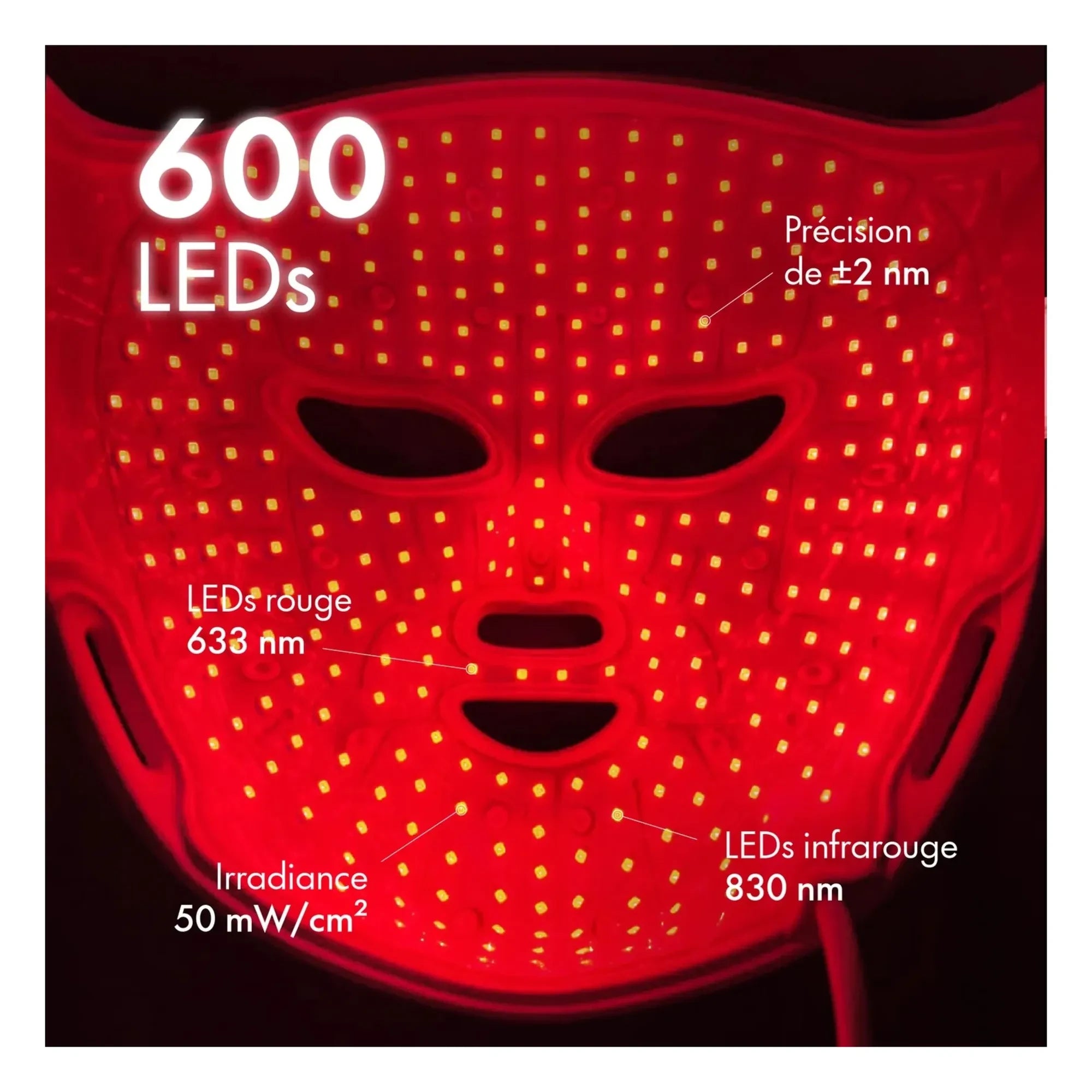 Nooance - Elite X600 LED face mask