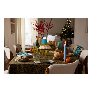 Rose in April - Thelma Graou Tablecloth | Olive