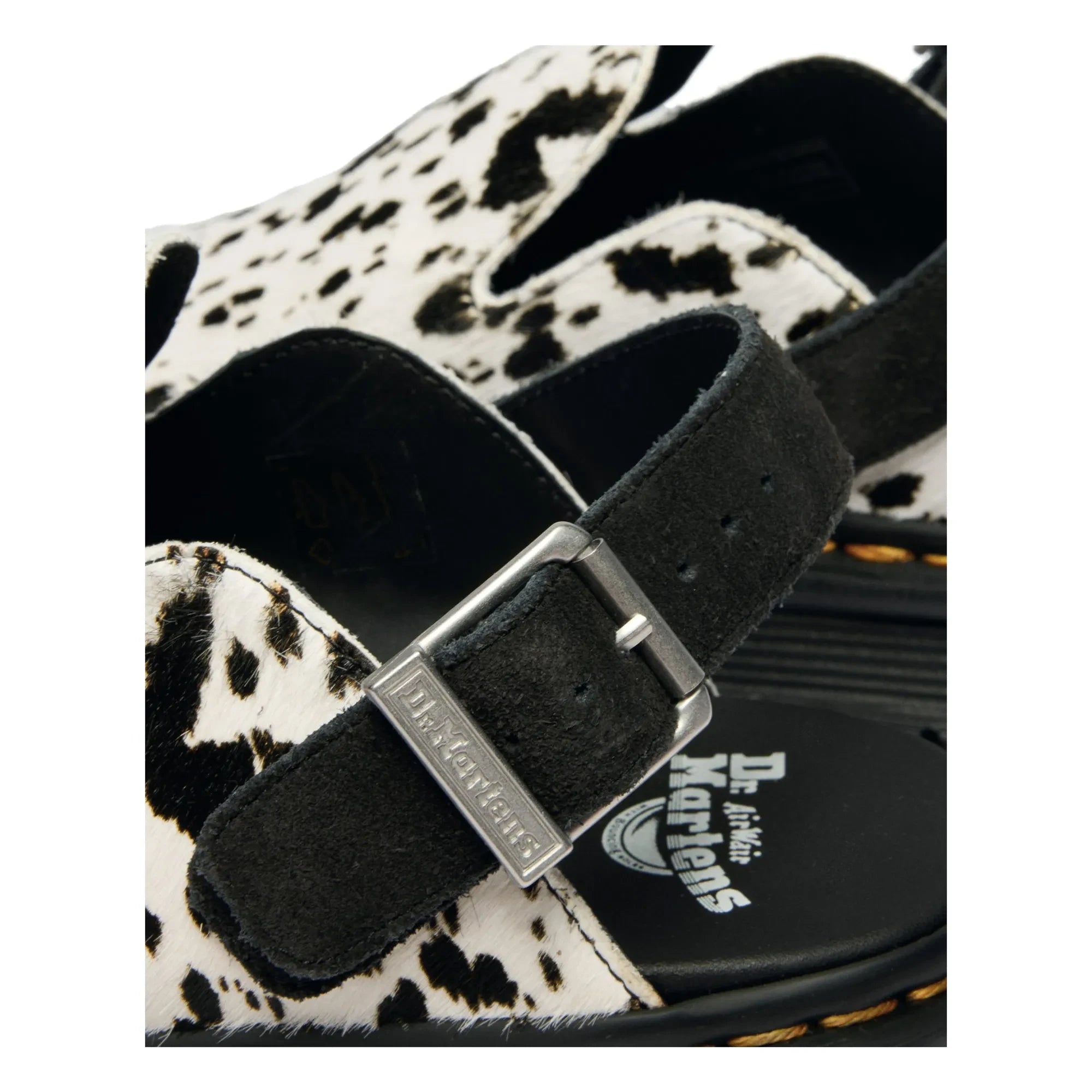 Dr Martens - Zebzag Dalmatian terlikler | Beyaz