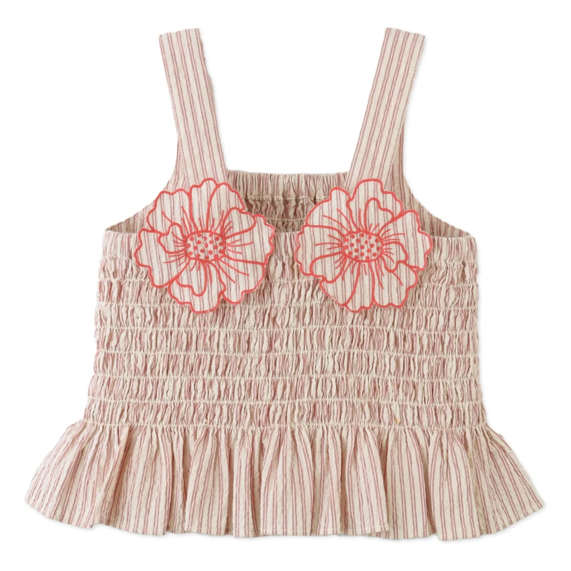 Gingersnaps - Josephine Fleurs Gerafftes Oberteil | Rot