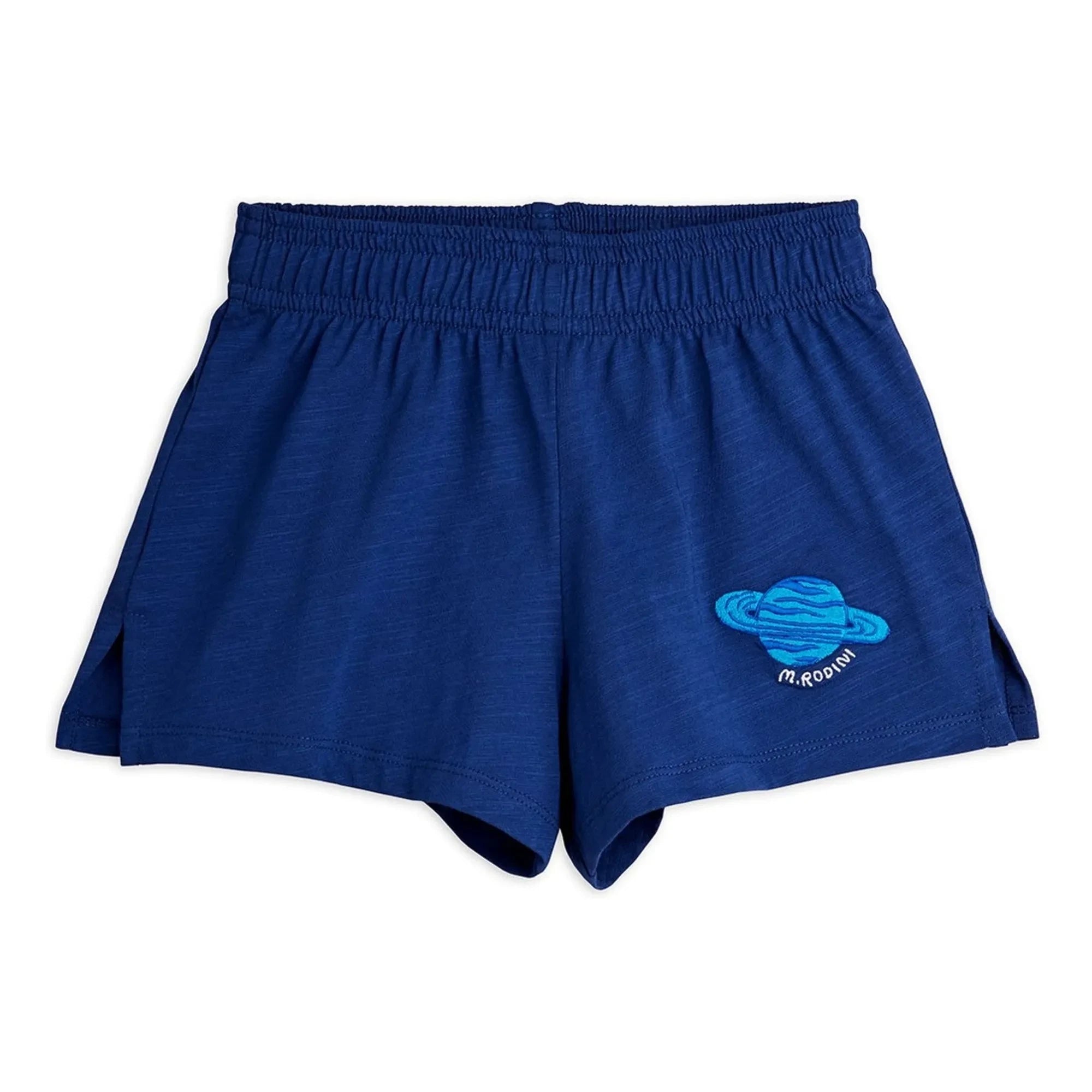 Mini Rodini - Planète Bio-Baumwollshorts | Blau