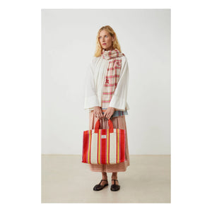 Moismont - Shopping bag Bari N°46 Pamuk | Mercan