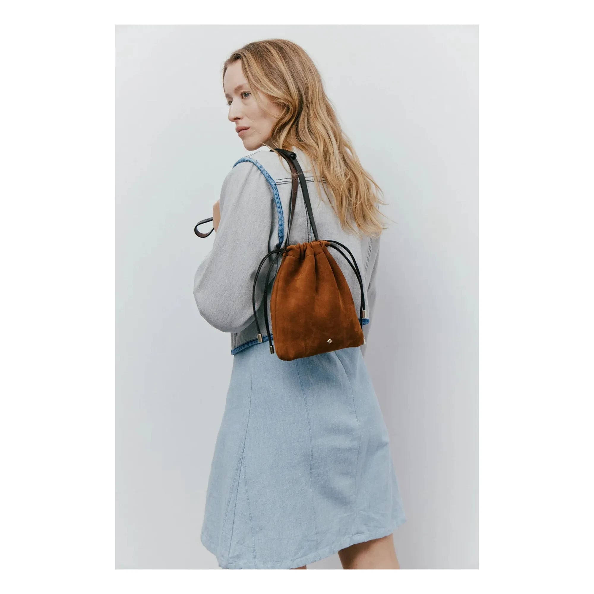 herbert brother sister - Bag Le Lerie Nubuk Deri | Camel