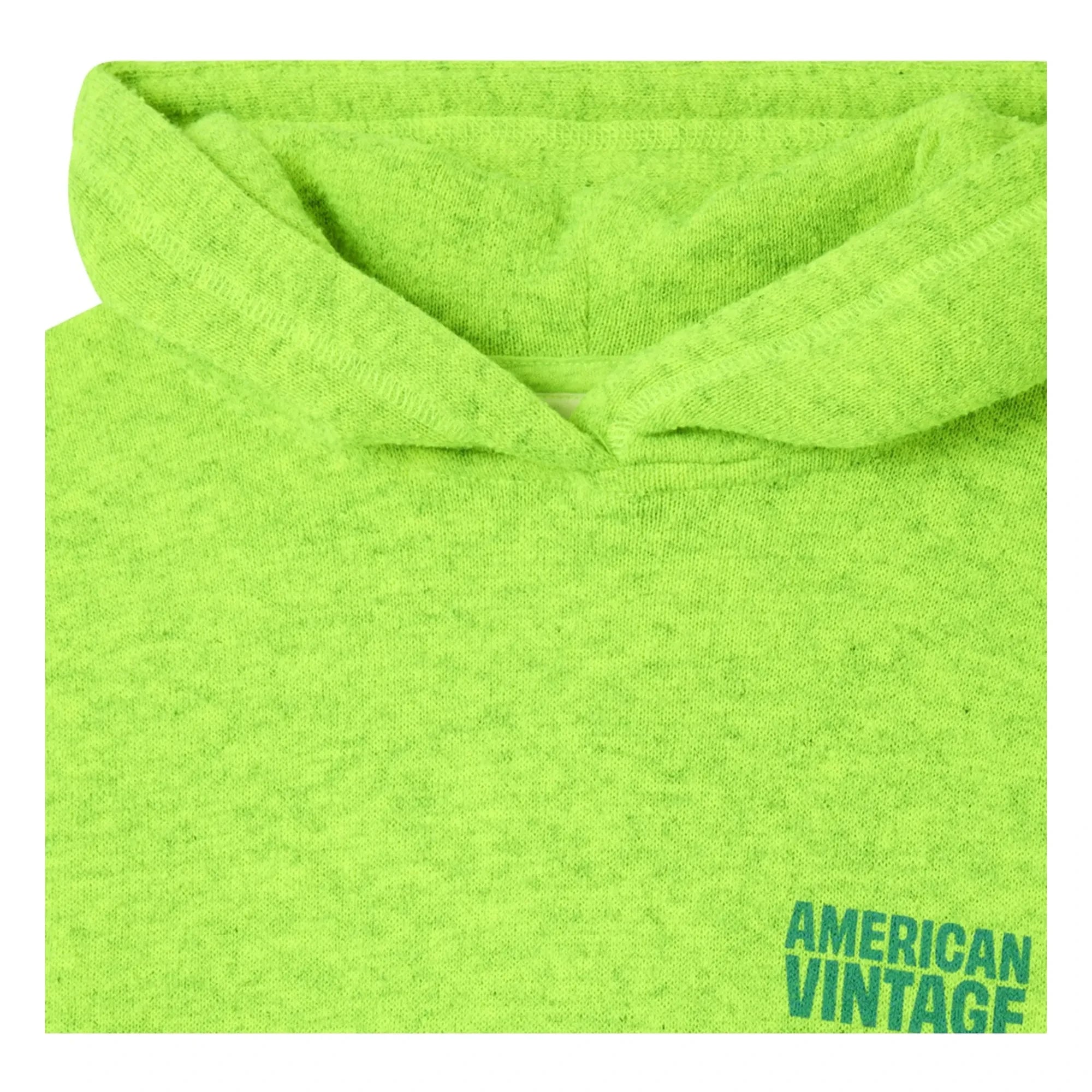 American Vintage - Evona Kapuzen-Sweatshirt | Leuchtgelb
