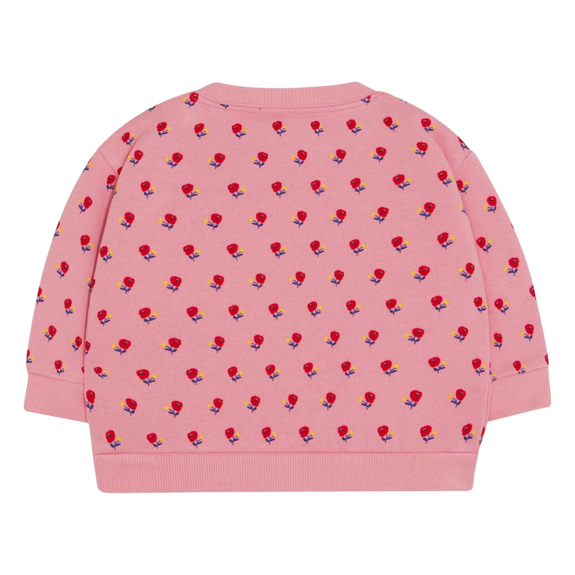 The Campamento - Floral Baby Sweatshirt | Pink