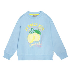 Tumble N'Dry - Oversize Sweat Vital Citrons Organik Pamuk | Açık mavi