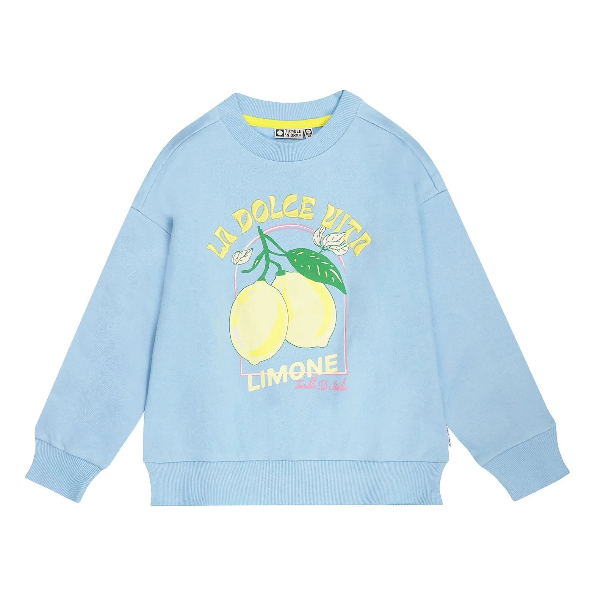 Tumble N'Dry - Oversize Sweat Vital Citrons Organik Pamuk | Açık mavi