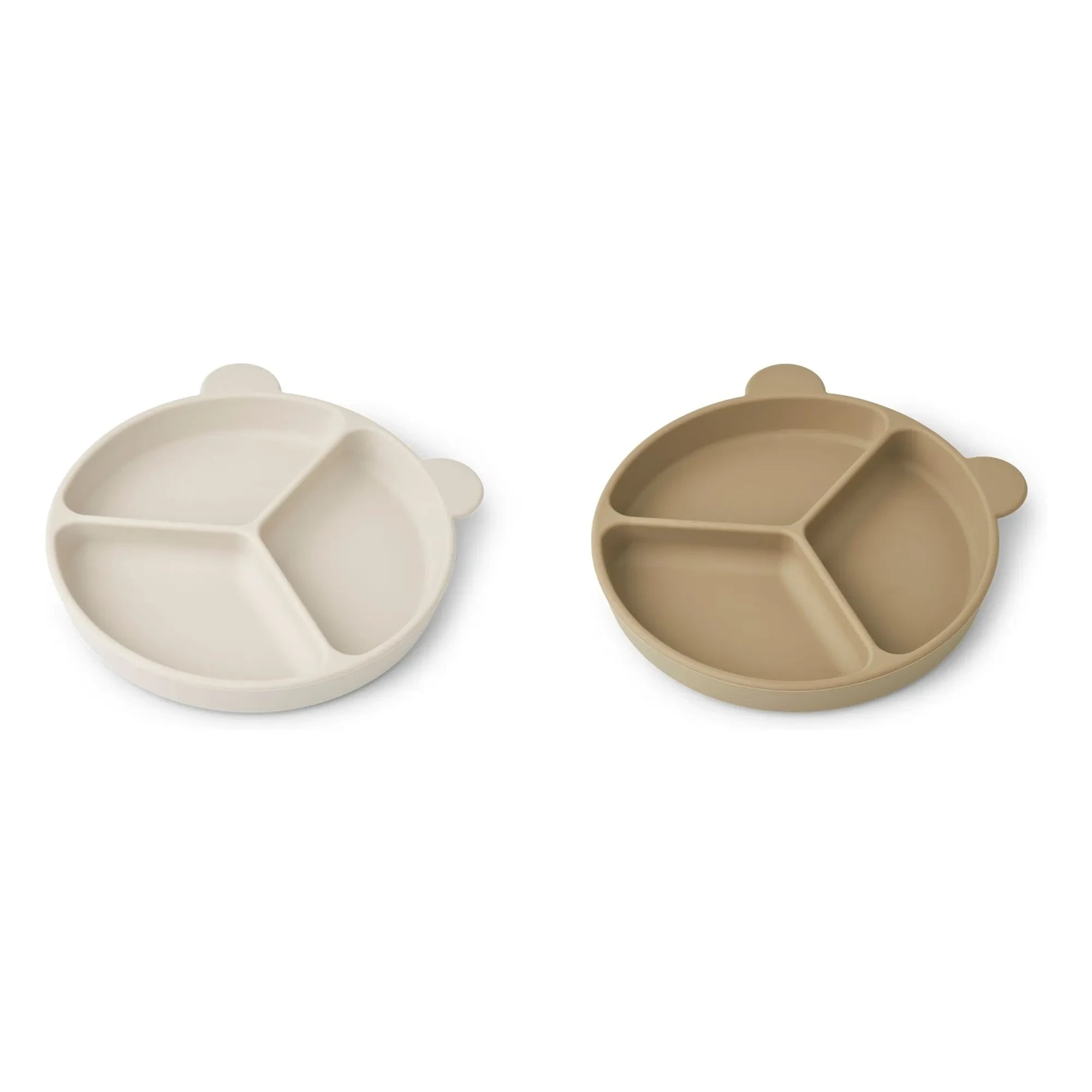 Liewood - Rutschfeste Stacy-Teller - 2er-Set | Sand