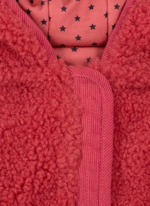 Bonton - Sherpa Piper coat | Framboise