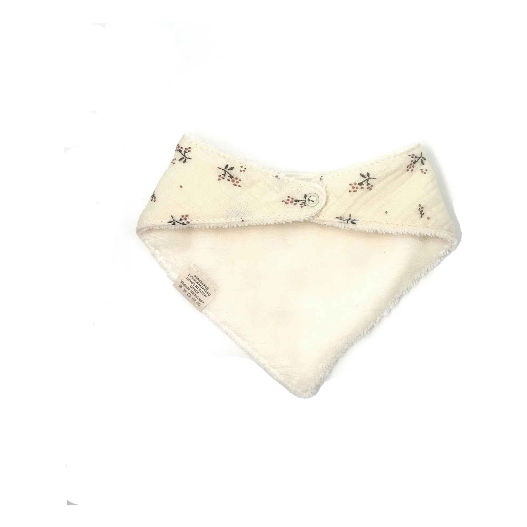 Babyshower - Bib bandana Roseberry | Ekru
