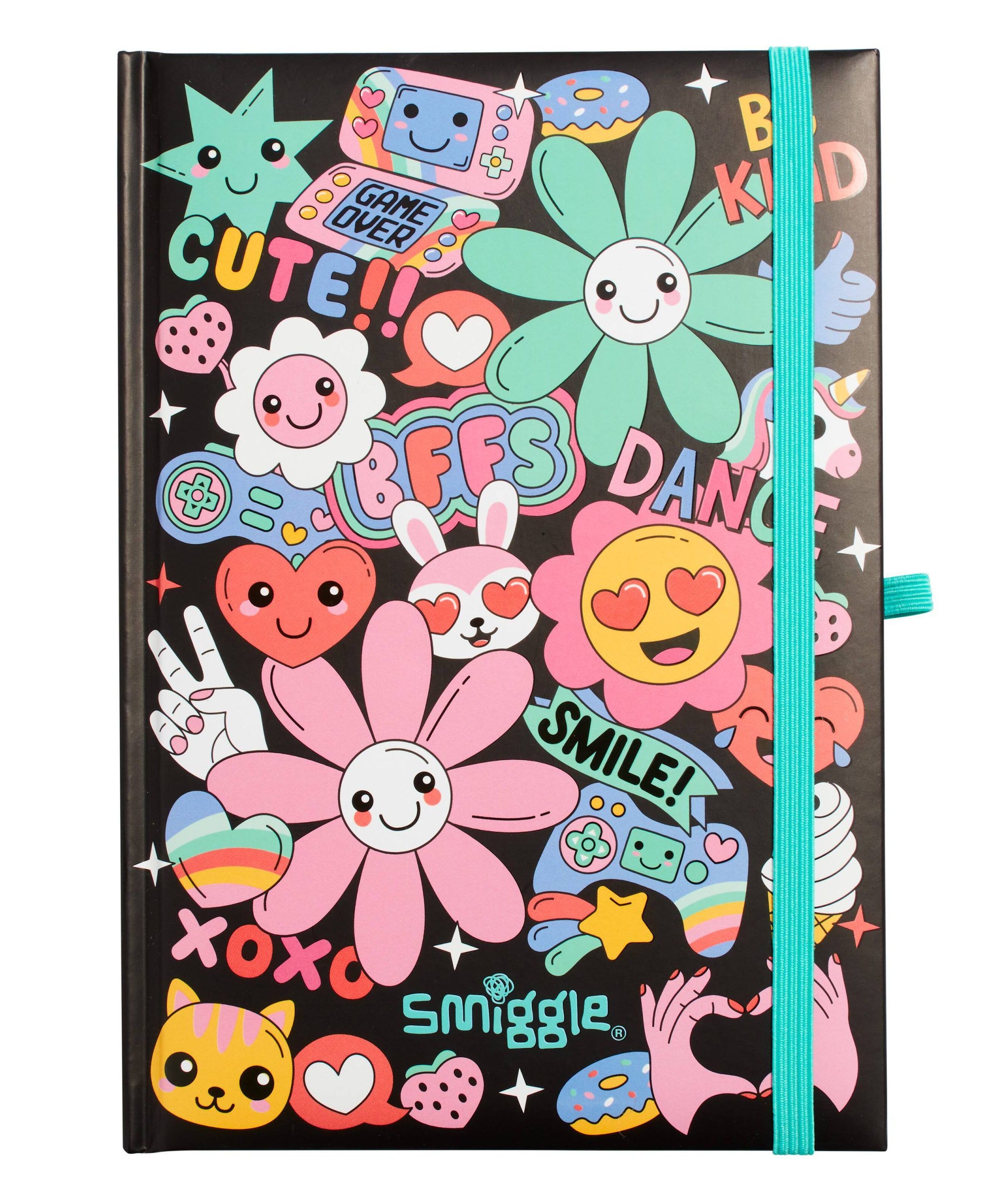 Smiggle - Bright Side A5 Defter-Dinossi