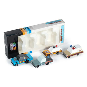 Candylab - Toons - Rostige Streifenwagen