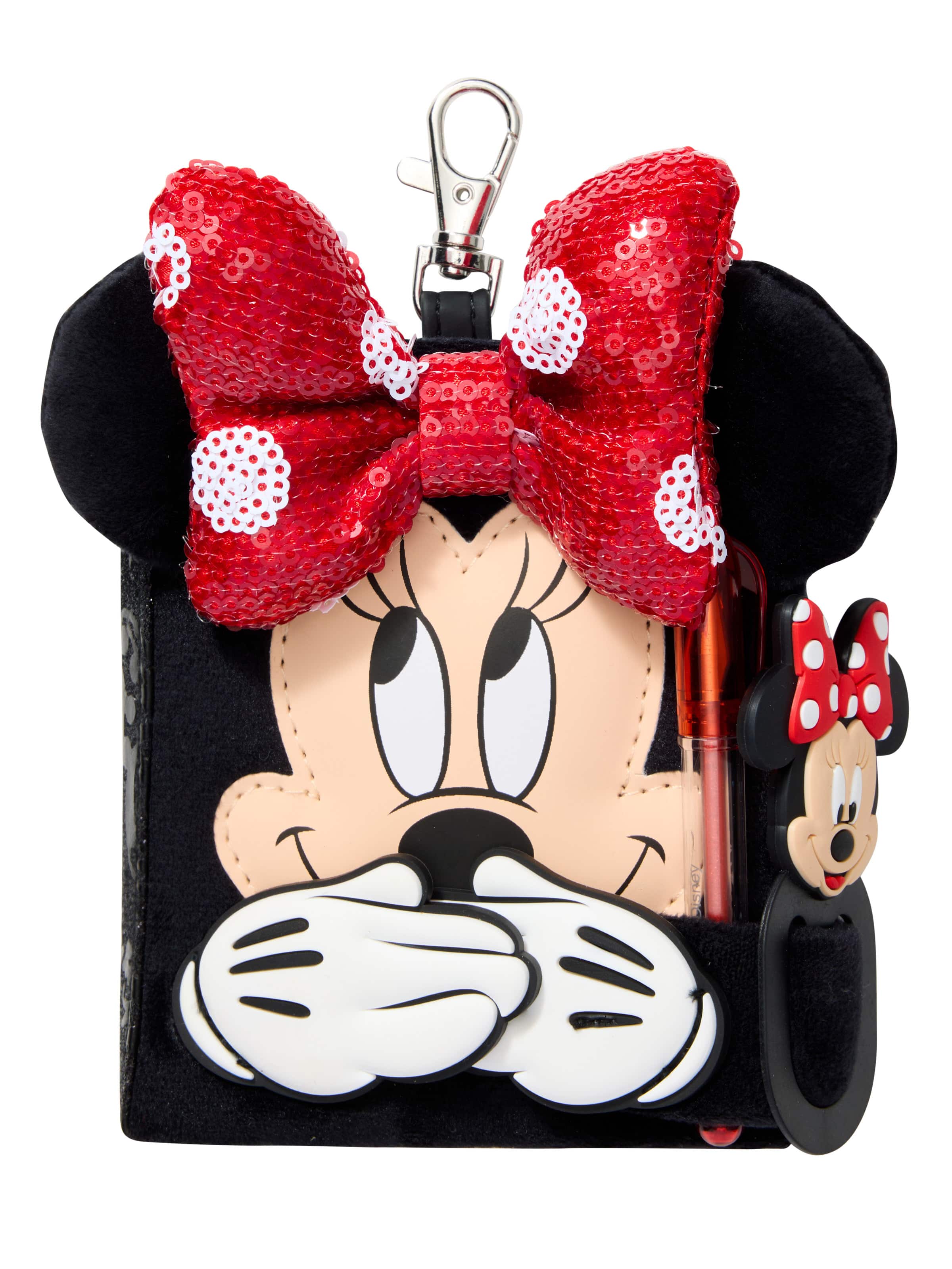 Smiggle - Disney Minnie Mouse Mini Defter Anahtarlıklı-Dinossi