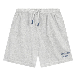 Because I Said So - Club de Rêves organic cotton shorts | Gray Melange
