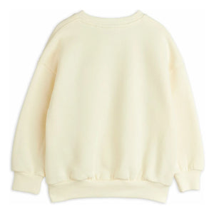 Mini Rodini - Panda Sweat Organik Pamuk | Ekru