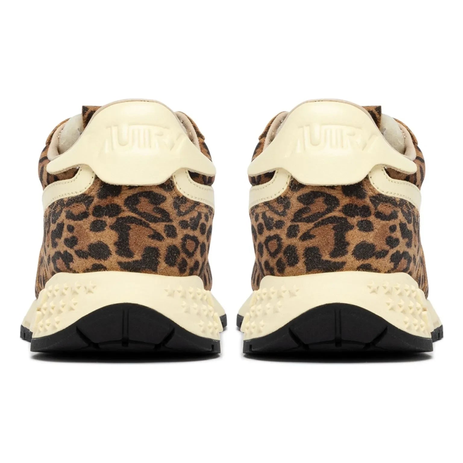 Autry - Reelwind Leopard Suede Sneakers | Brown