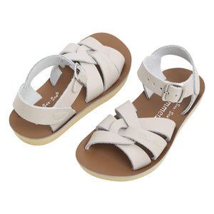 Salt-Water - Waterproof Swim Leather Sandals | Beige