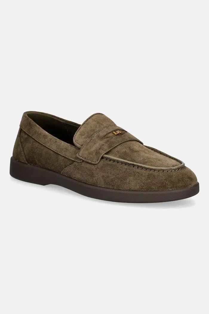 Michael Kors Erkek Süet Loafer Wesley Slip On