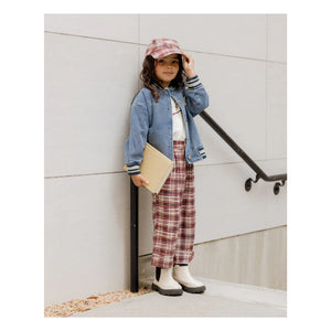 Rylee + Cru - Bomber Varsity Mini | Denim