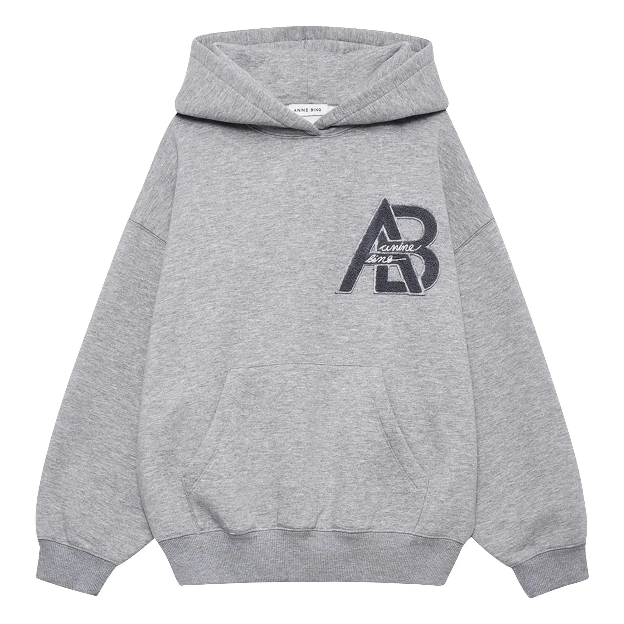 Anine Bing - Jacie Letterman sweatshirt | Gri melanj