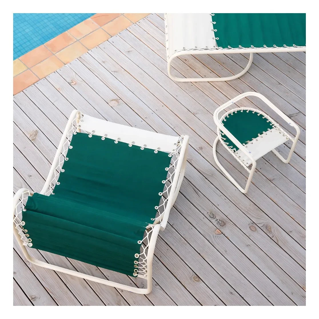 Honoré - Campo Outdoor-Sessel | Forest Green