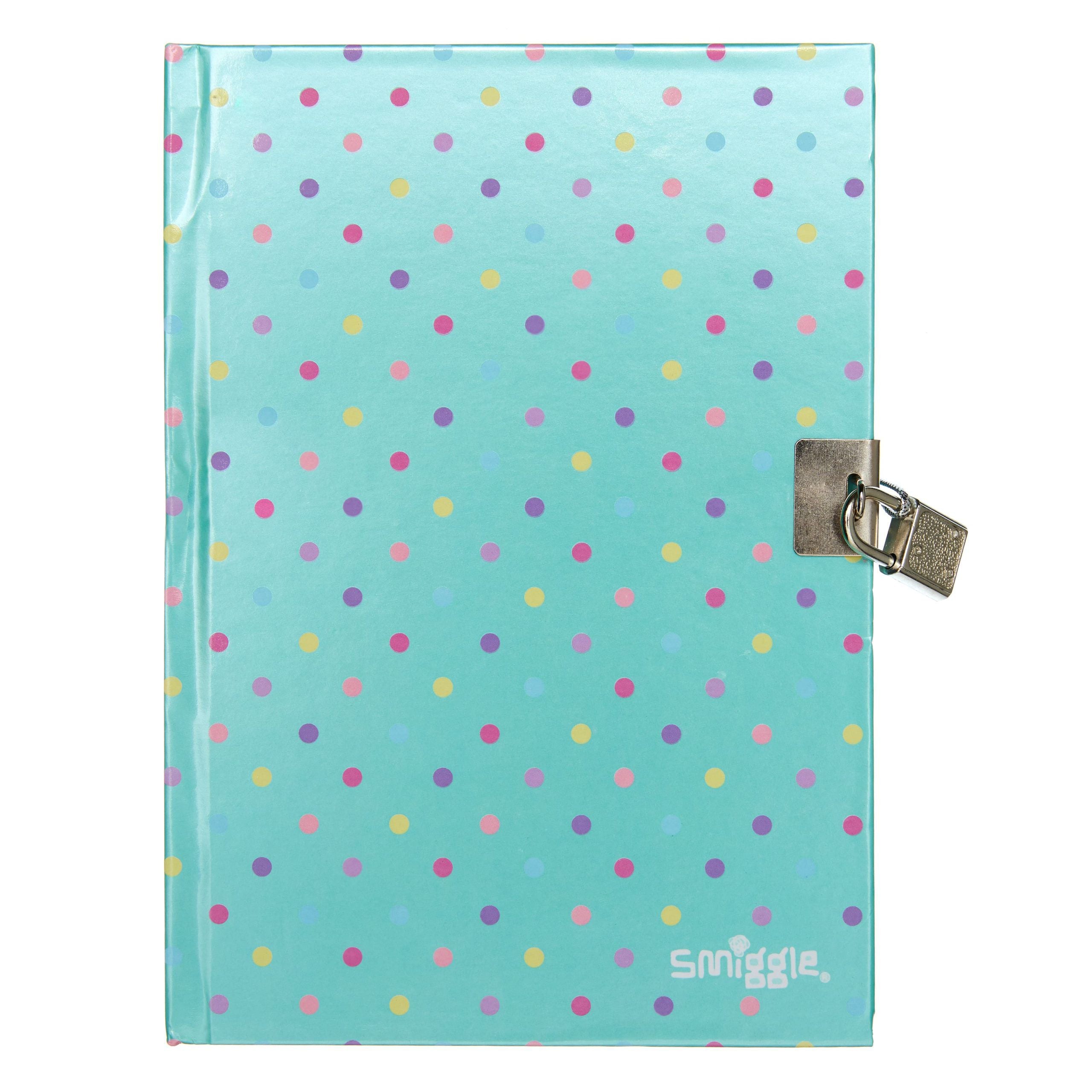 Smiggle - Blok A5 Kilitlenebilir Defter-Dinossi