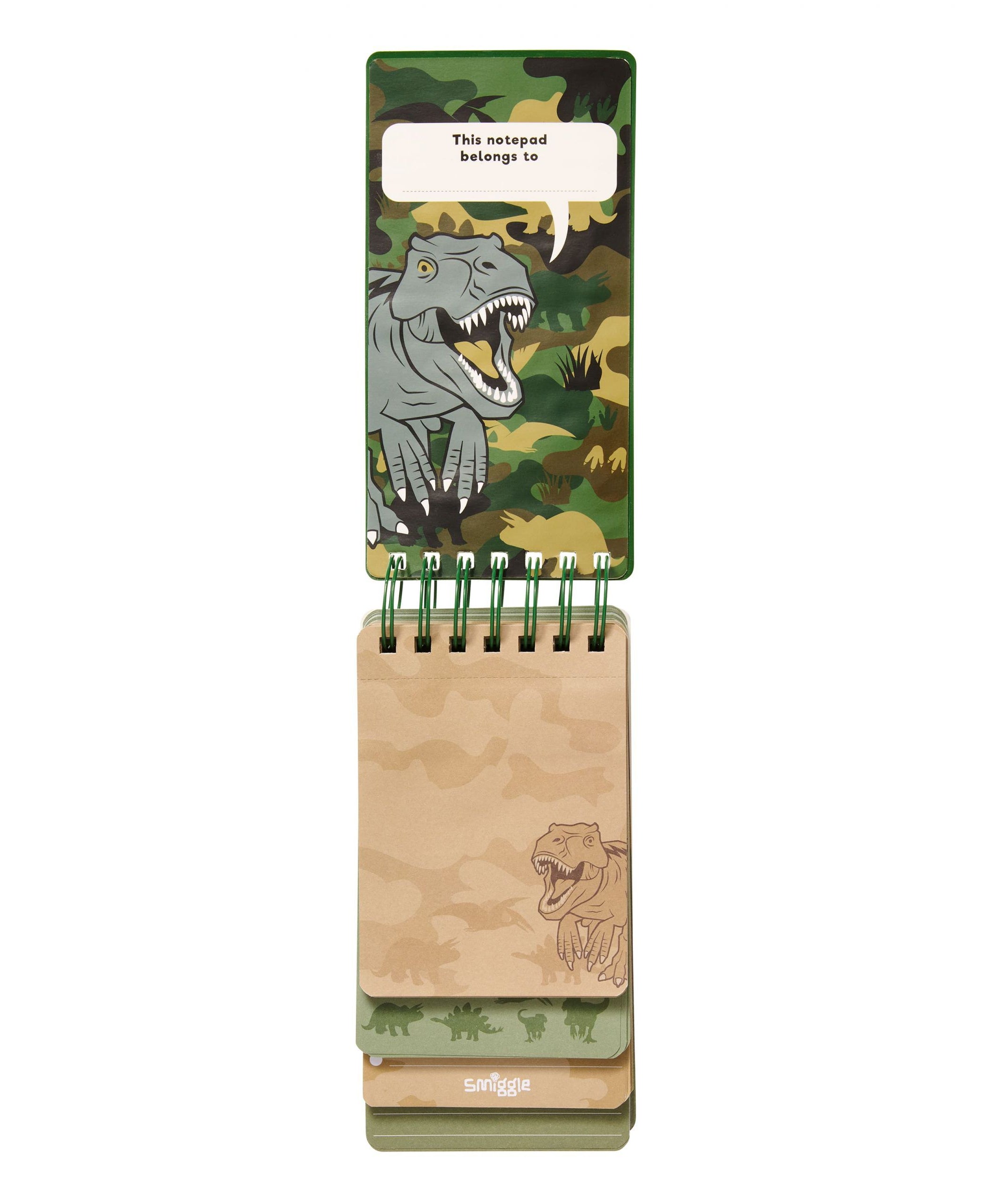 Smiggle - Vahşi Dinozorlar Not Defteri-Dinossi