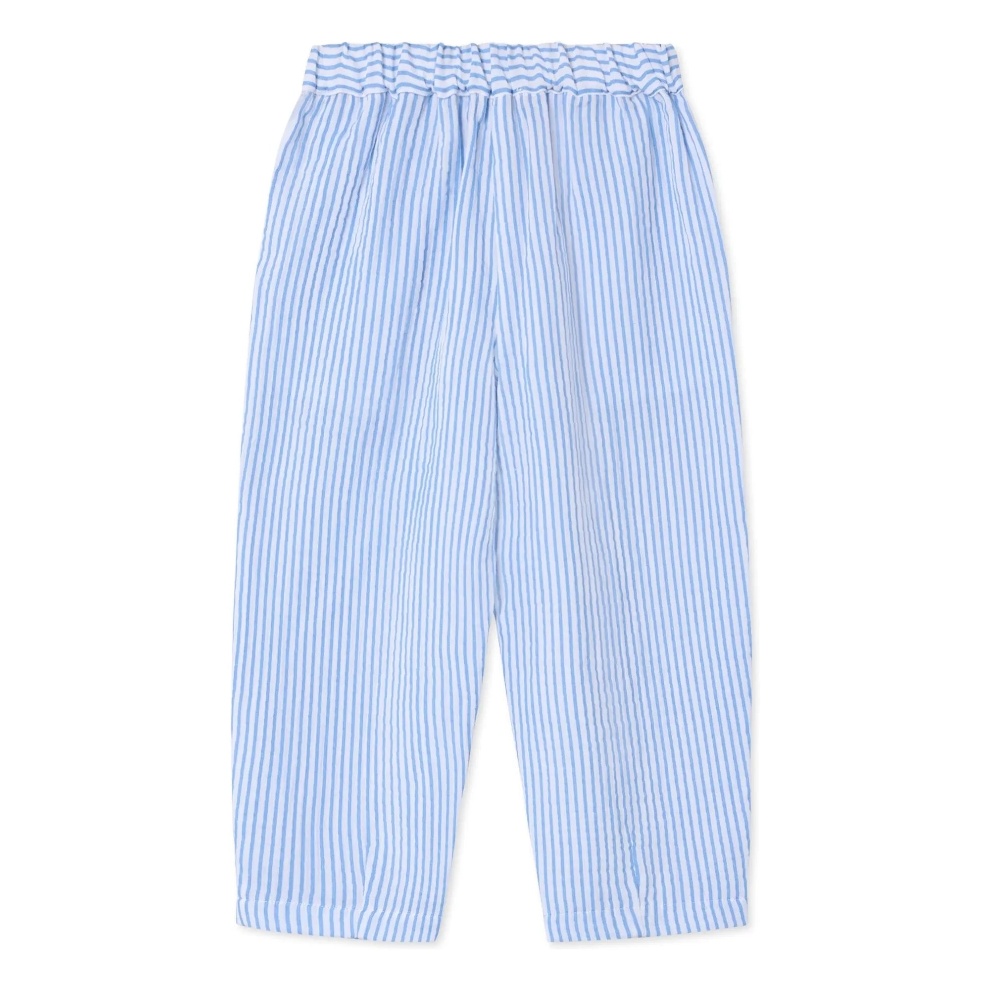 Fliink - Gestreifte Cha-Cha-Hose | Hellblau