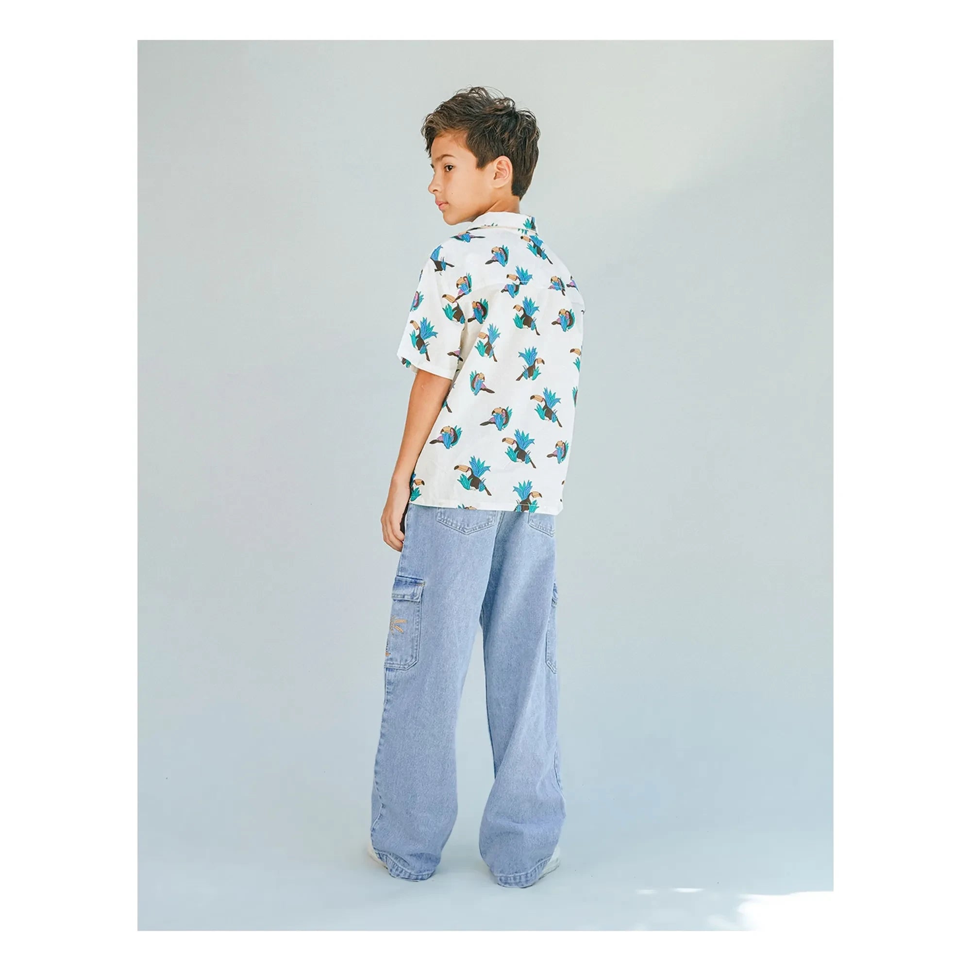 Gingersnaps - Swiper Toucans Hemd | Weiß