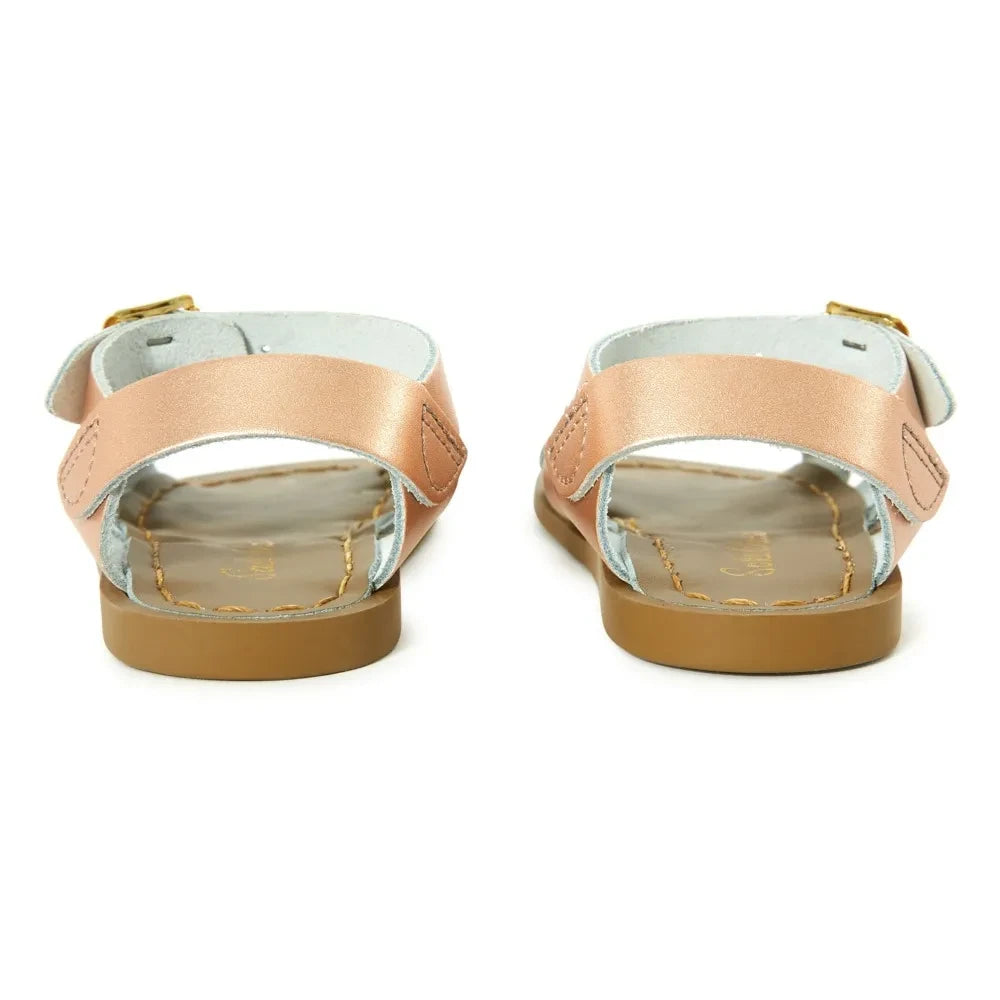 Salt-Water - Salt-Water Original Wasserdichte Ledersandalen | Roségold