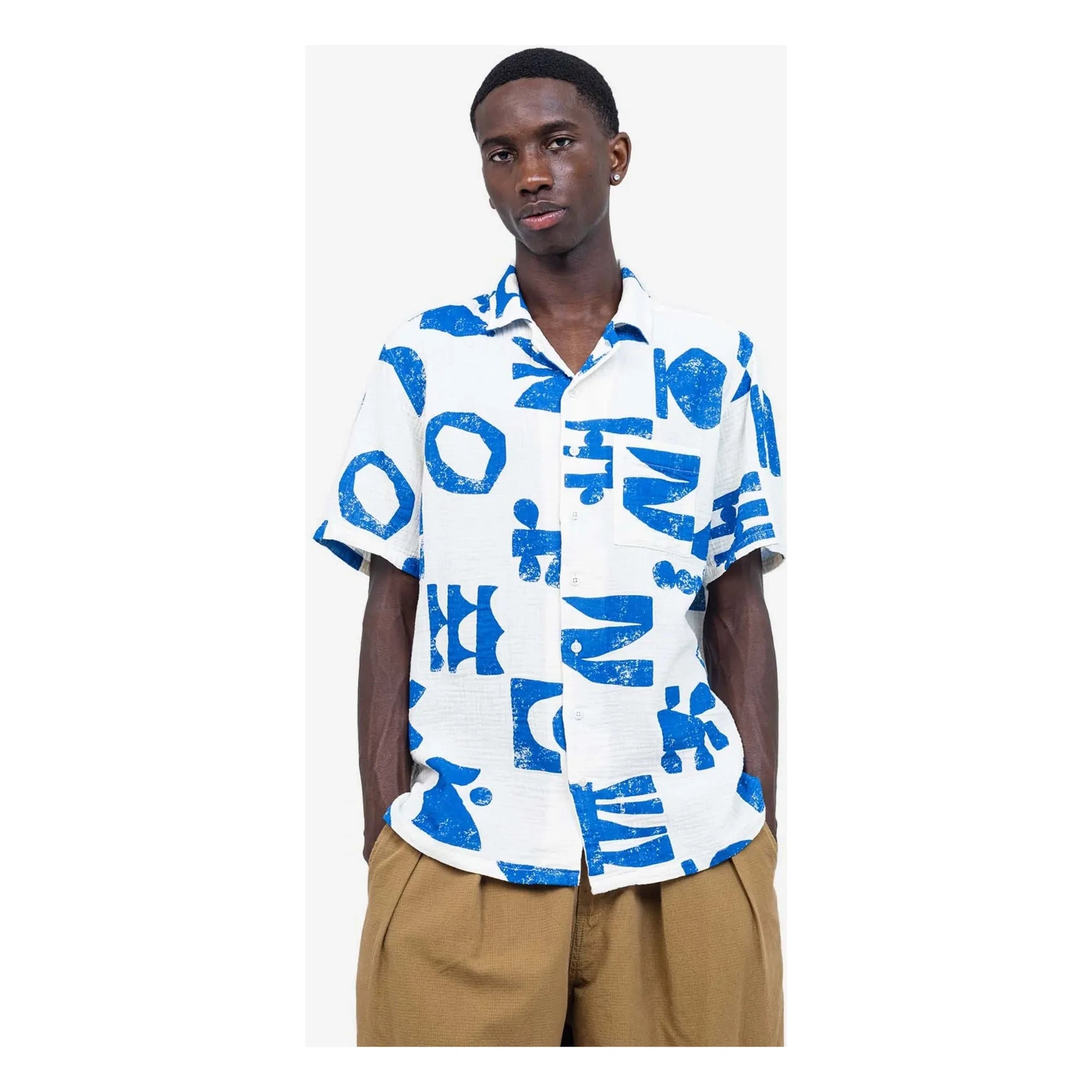Olow - Aloha Shapes gömlek | Beyaz