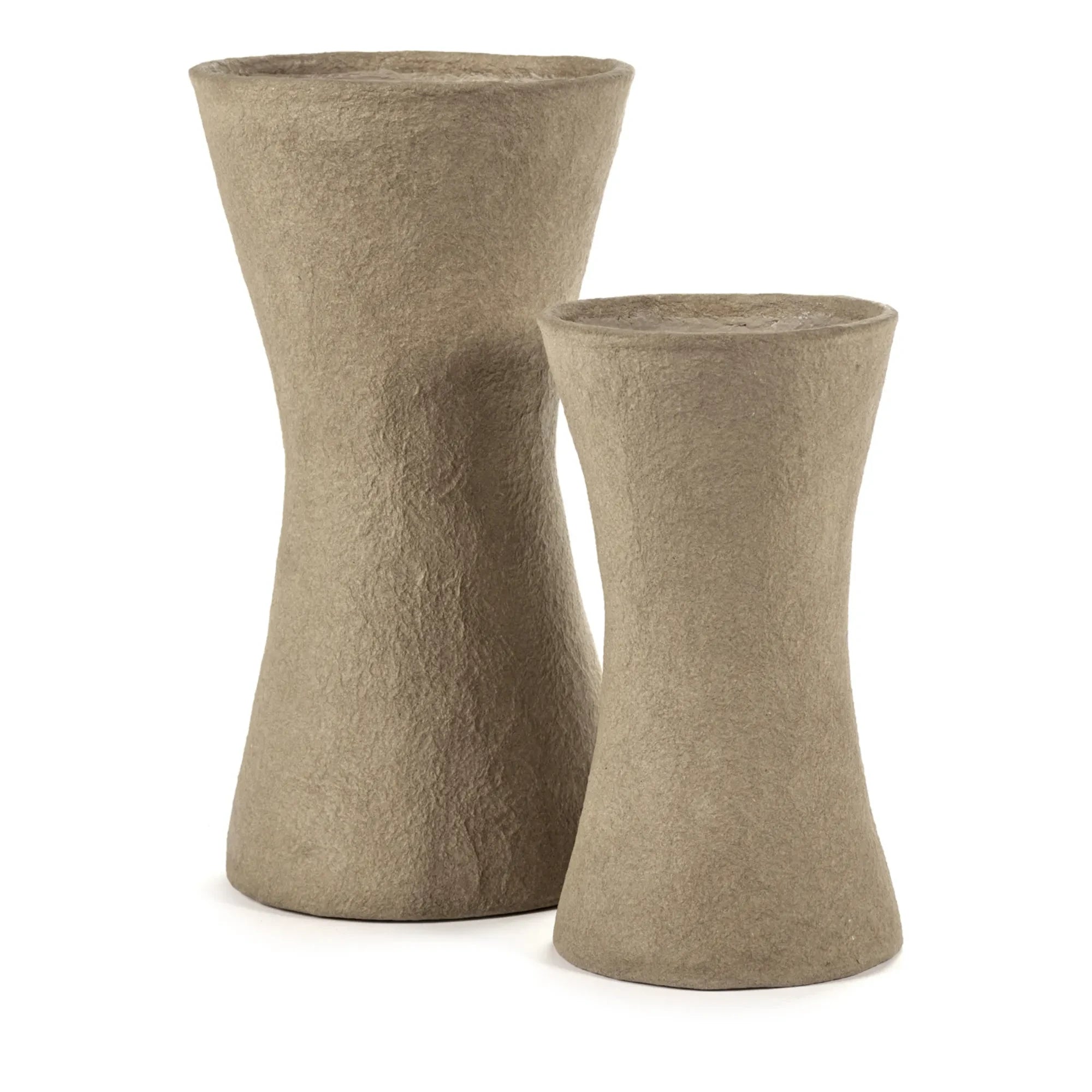 Serax - Erd-Papiermaché-Vase | Braun