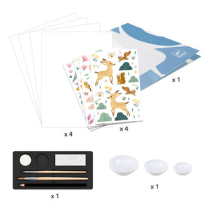 Djeco - Aktivitätenset Winterlandschaft