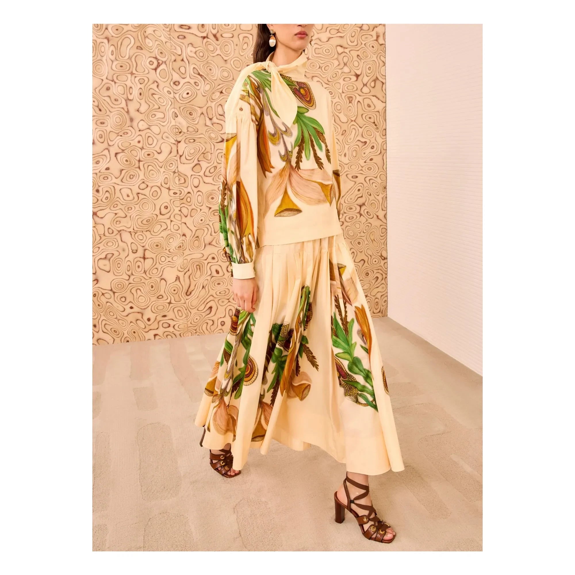 Ulla Johnson - Filagree etek | Krem