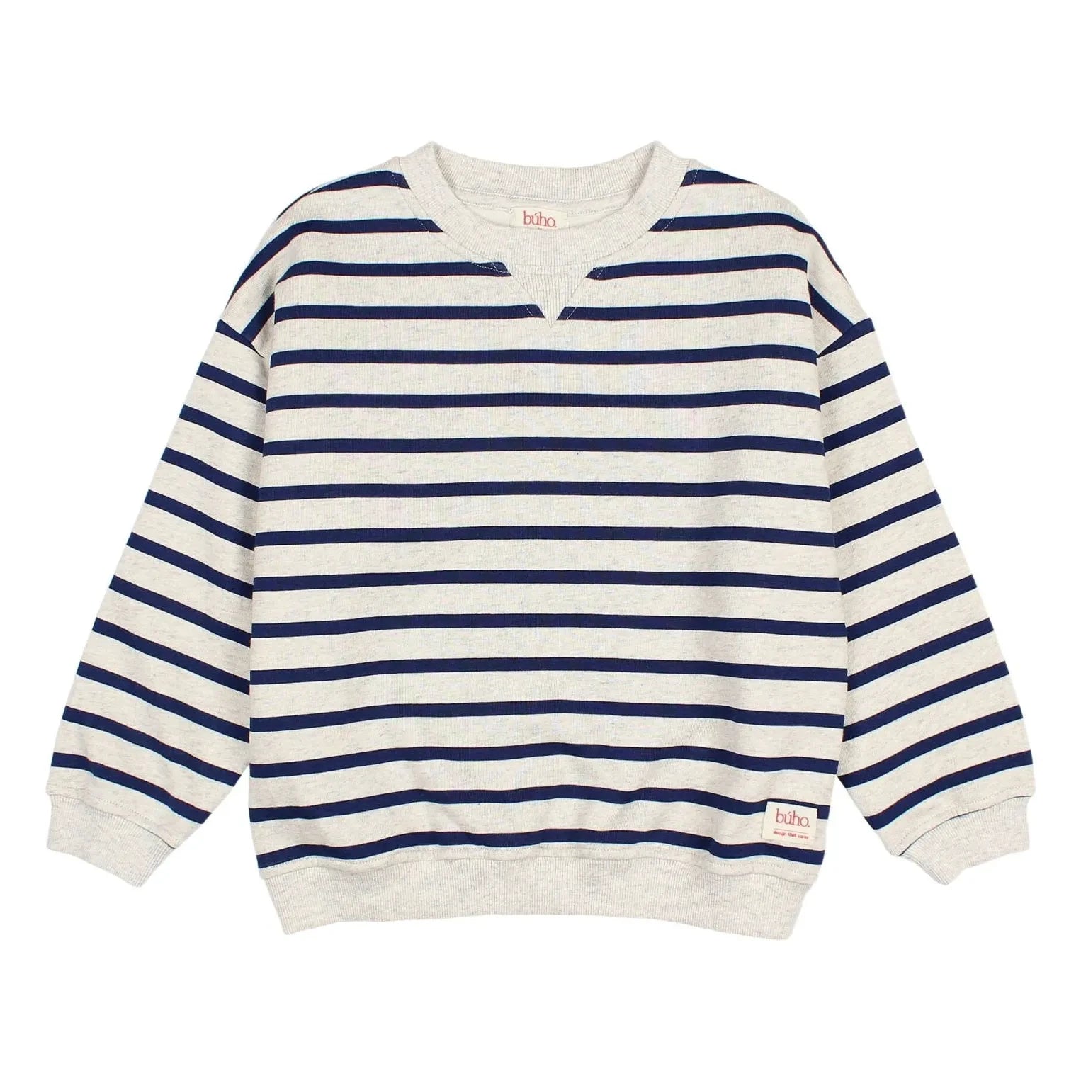 Búho - Sailor organik pamuklu sweatshirt | Lacivert