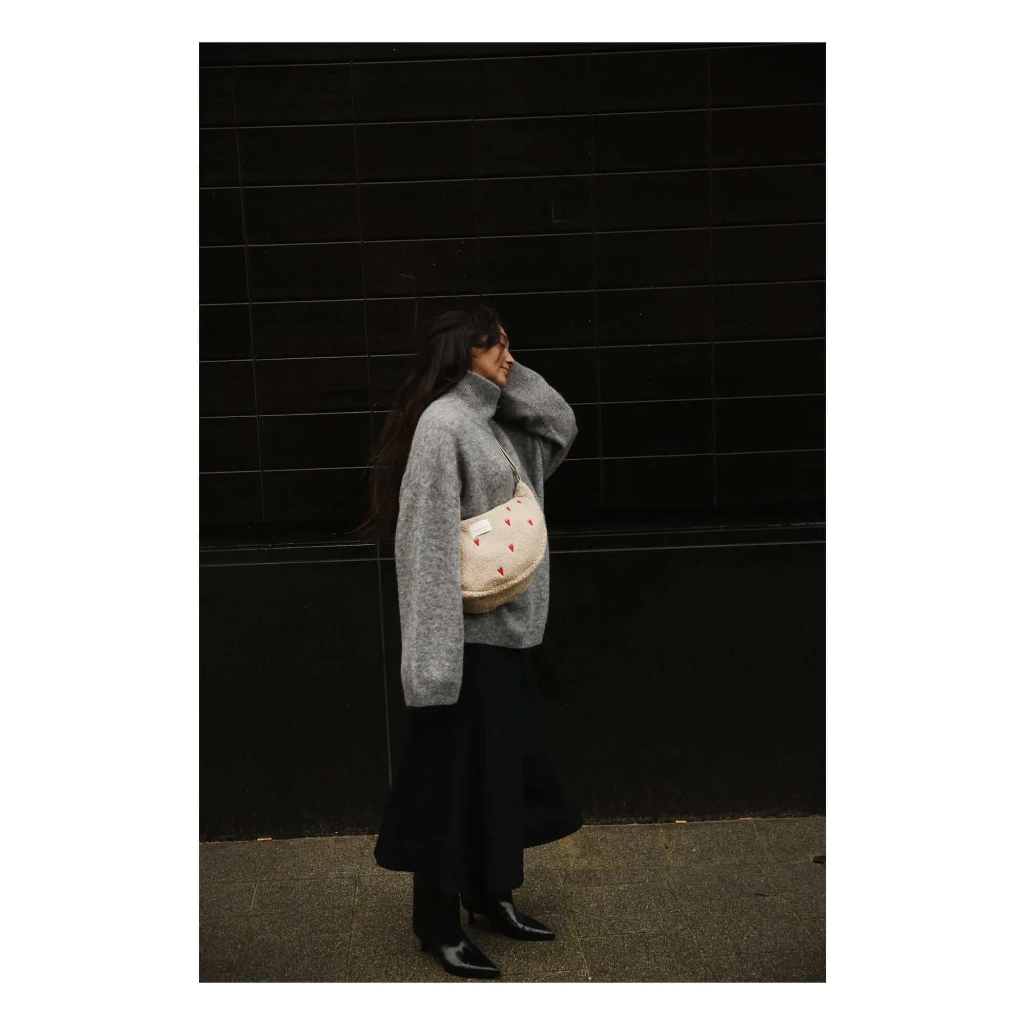 Studio Noos - Herz-Gürteltasche | Ecru