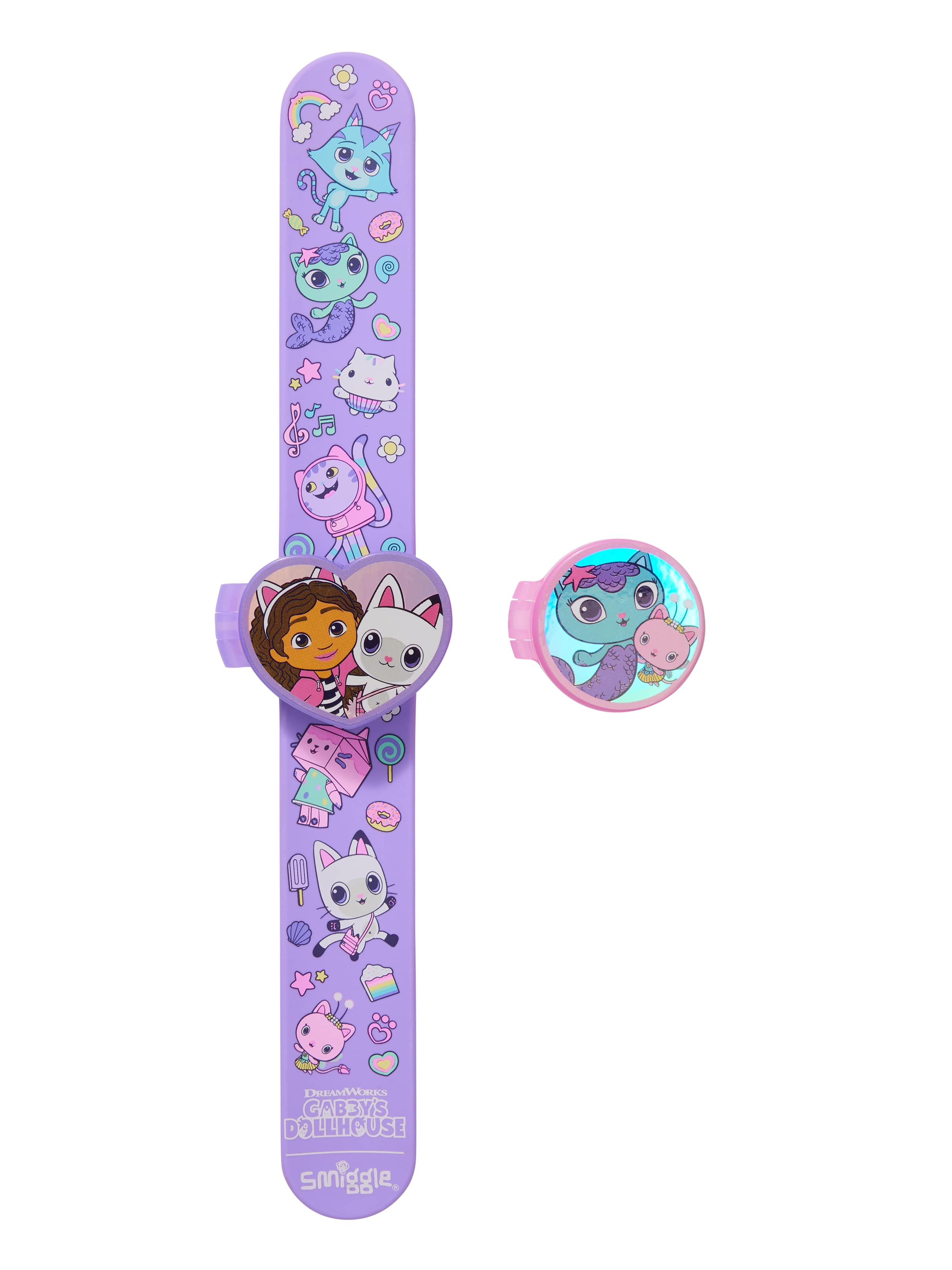 Smiggle - Gabbys Dollhouse Slapband Bileklik-Dinossi