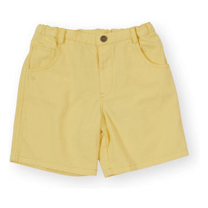 Goldie + Ace - Plain Denim Shorts | Yellow