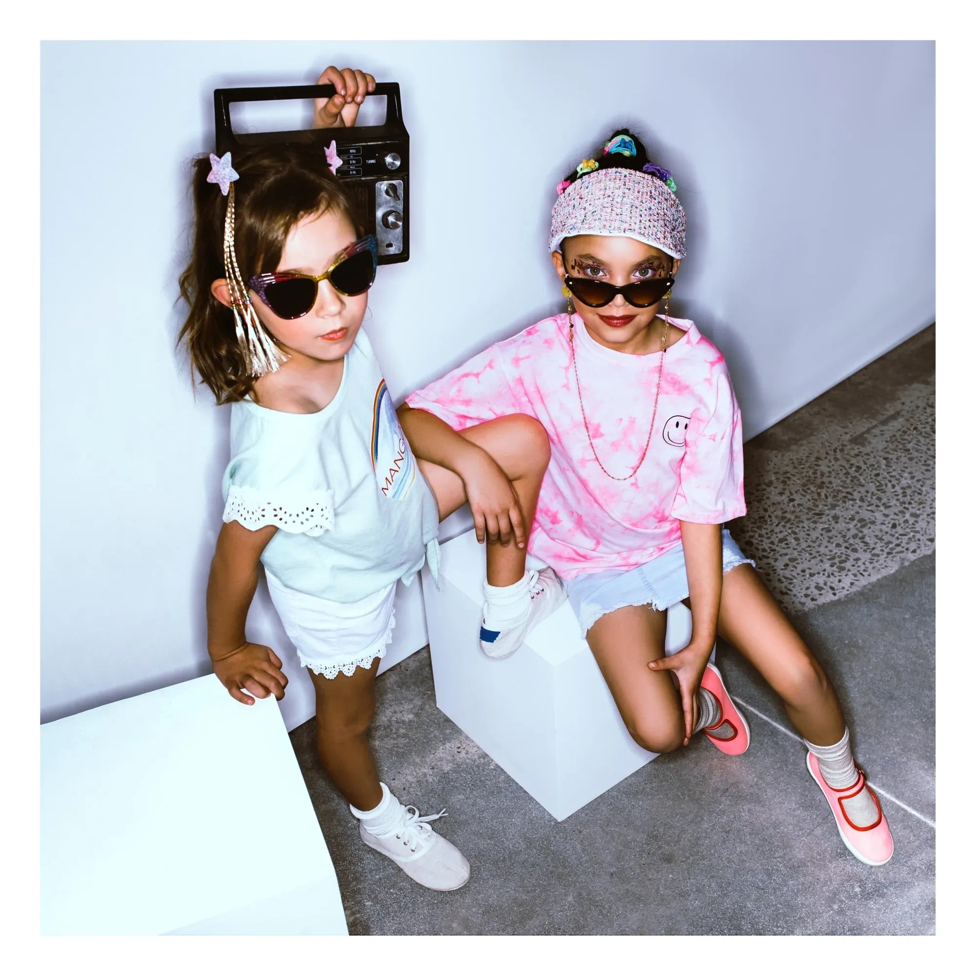 Milk x Soda - Marina Sonnenbrille | Schwarz