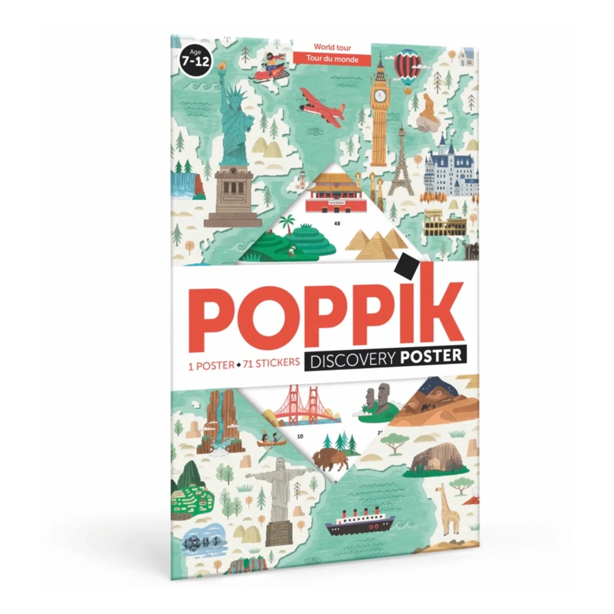 Poppik - Dünya Turu Sticker Poster