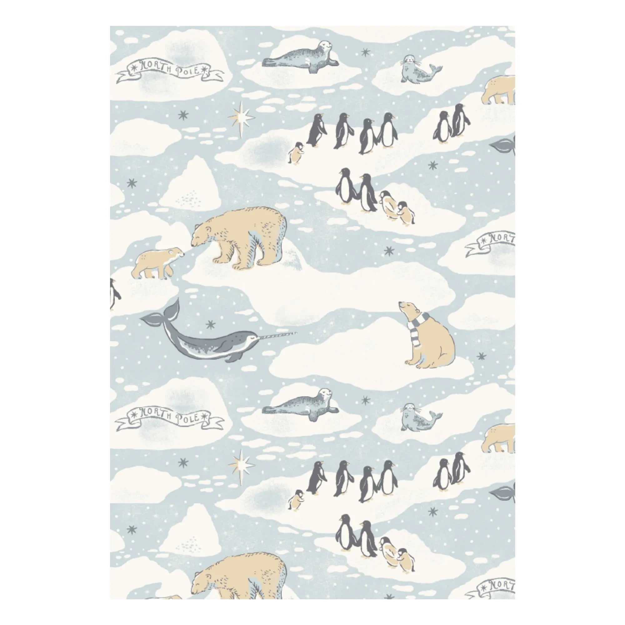Sleepy Doe - Ayaklı pijama Kayak Organik pamuk | Mavi